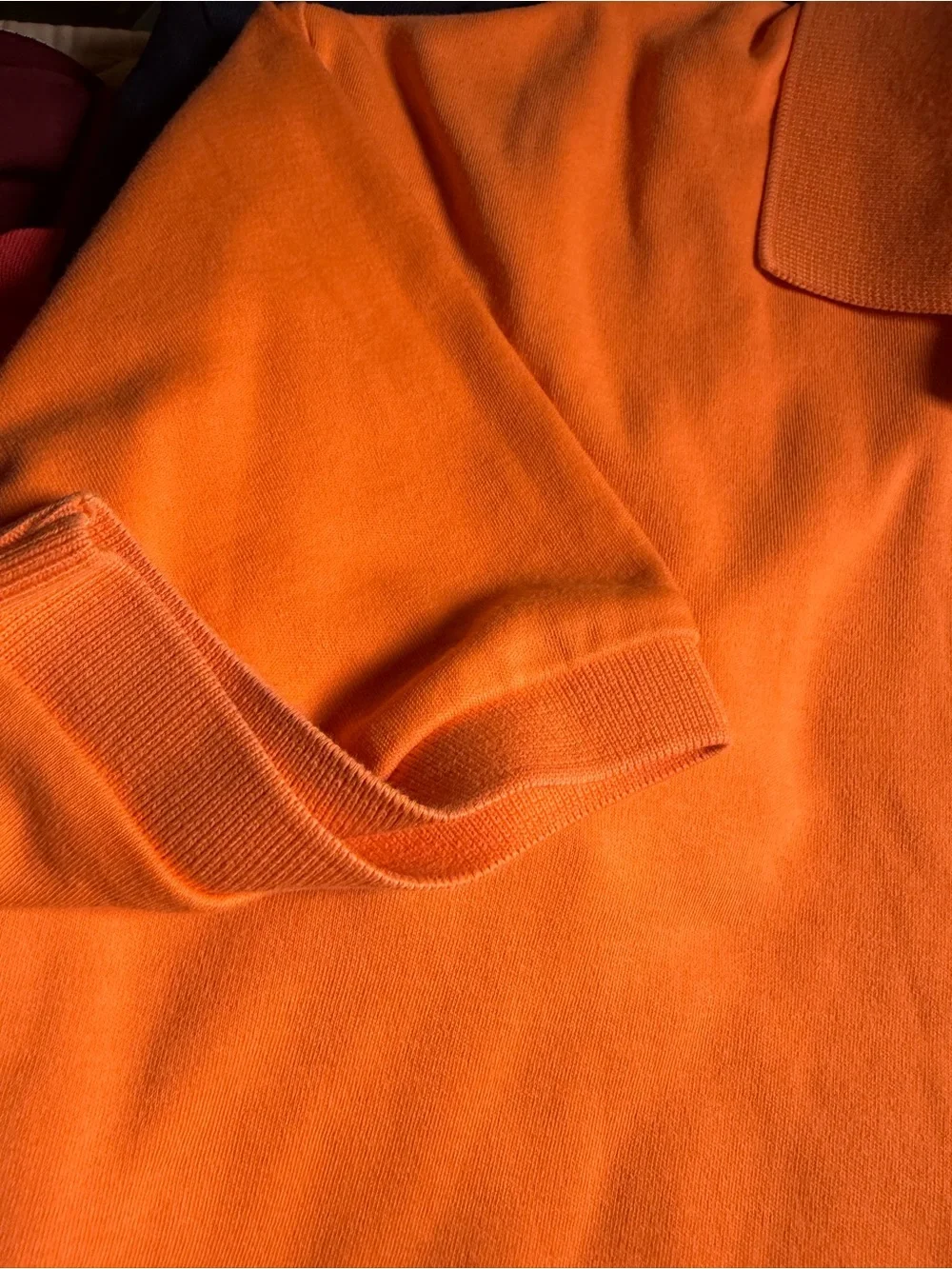 Ralph Lauren Bright Orange Short-Sleeve Polo